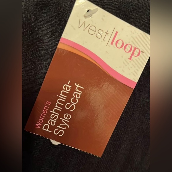 NWT West Loop Black Pashmina - Picture 2 of 6